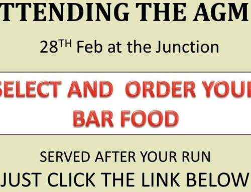 Bar Food at the AGM (28th Feb)