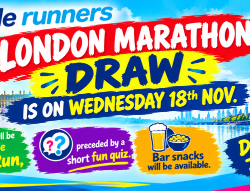 LONDON MARATHON DRAW for 2027 PLACES